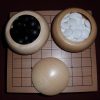 Luxury GO 9x9 set - Wooden board, quality stones and wooden bowls - Image 4